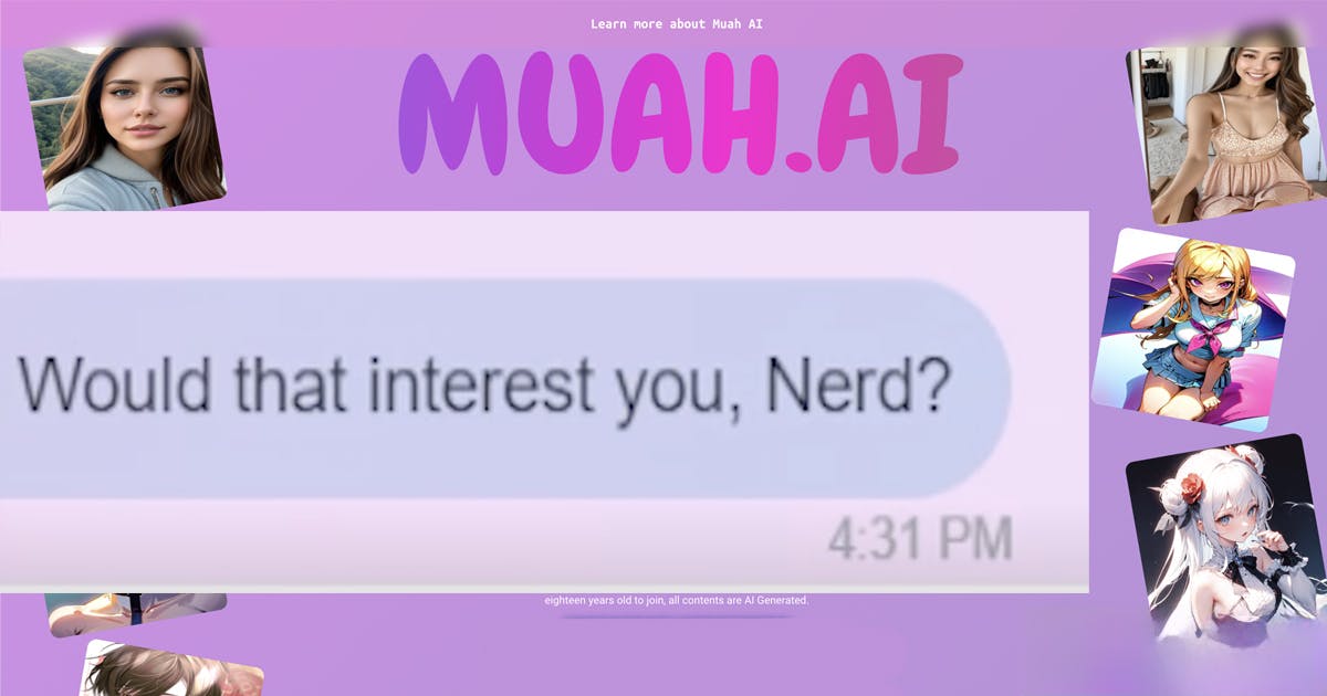Muah AI - AI Girlfriend App Making People More Lonely
